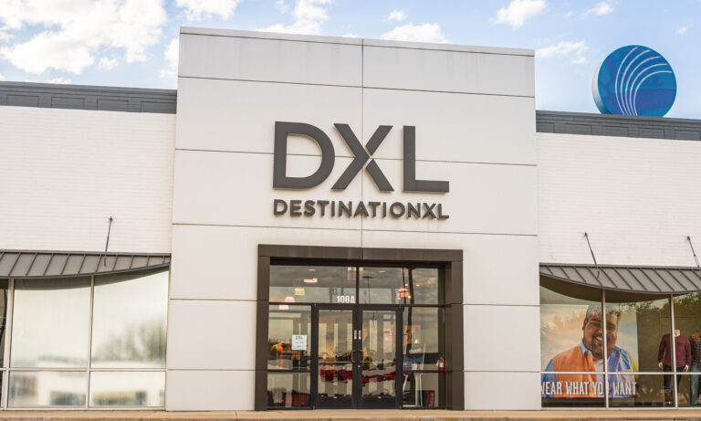 DXL storefront in Lewisville, TX